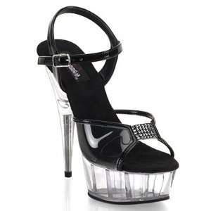  Delight 617 5 3/4 Stiletto Heel Ankle Strap PF Sandal W 