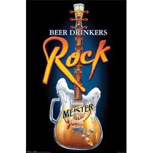   Meister Brew Poster Rockers Beer New Bar Sign 8897