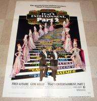 1975 THATS ENTERTAINMENT* MOVIE POSTER FRED ASTAIRE MG  