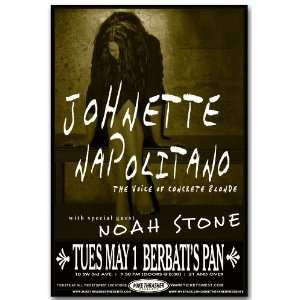   Blond Poster   Concert Flyer   Johnette Napolitano