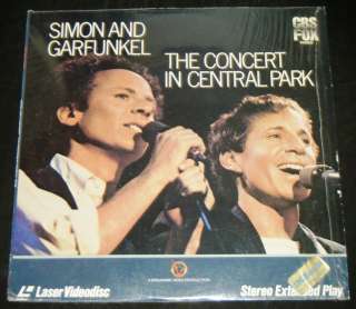   GARFUNKEL THE CONCERT IN CENTRAL PARK Laserdisc Movie   CBS/Fox 1982