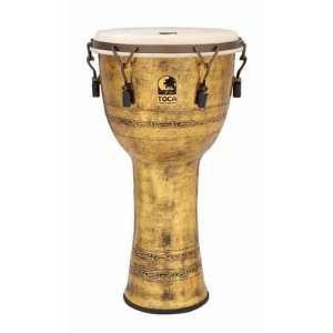 Toca SFDMX 12AG Djembe, Gold Musical Instruments