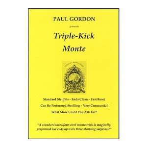  Triple Kick Monte Toys & Games