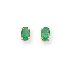  14k Emerald Earrings   May Jewelry