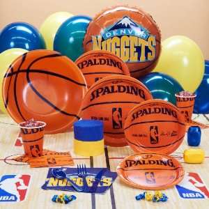  Amscan Denver Nuggets NBA Basketball Deluxe Party Kit (18 