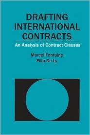 Drafting International Contracts, (9004176799), Marcel Fontaine 