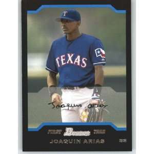  2004 Bowman #217 Joaquin Arias FY RC   New York Yankees 