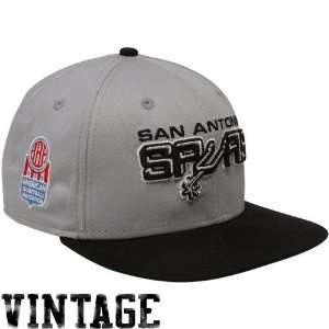  New Era San Antonio Spurs Silver Black ABA 9FIFTY Snapback 
