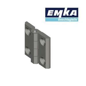  1056 U30   EMKA Screw On Prominent Hinge with Countersunk 