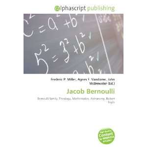  Jacob Bernoulli (9786132841919) Books