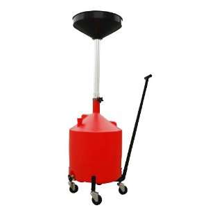  DuraWolf 92502 Oil Drain Tank with Dolly   18 Gallon 