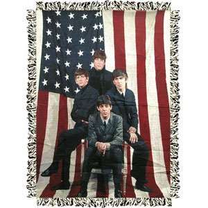  Beatles   Woven Throw Blankets