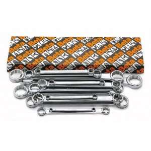 Beta 95P/S8 Angle Head Box End Wrench Set, 8 Pieces ranging from 6mm x 