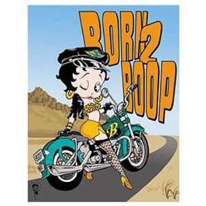  Comic Book Betty Boop Metal Tin Sign Born Nostalgic