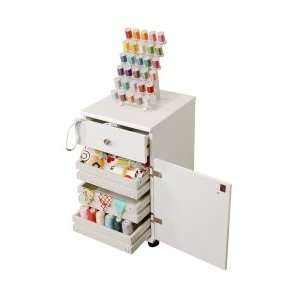   Arrow Suzi Storage Sidekick in White Model 801 Arts, Crafts & Sewing