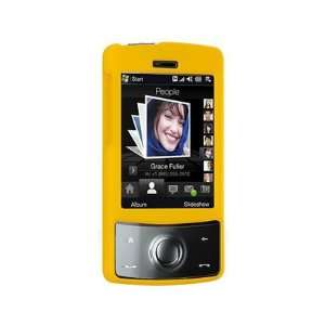  Plastic Protective Phone Cover Case Yellow For Sprint HTC 