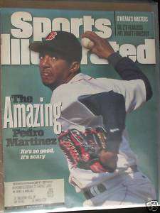 1998 Sports Illustrated Boston Red Sox Pedro Martinez  