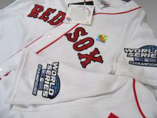 CURT SCHILLING Red Sox 2004 WORLD SERIES Jersey MEDIUM  