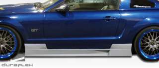 2005 2009 Ford Mustang GT Concept Side Skirts Duraflex  