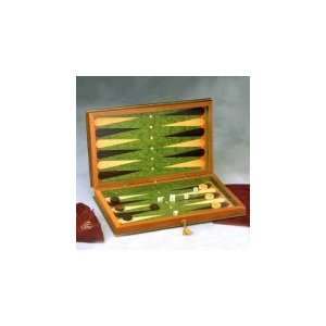  Giglio Italian Backgammon Set in Green color