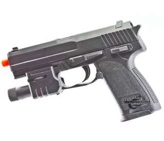 NEW AIRSOFT PISTOLS 200 FPS HAND GUN W/ LASER 6MM BB  