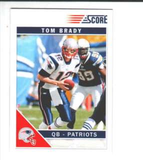 2011 Score New England Patriots 15 Card Team Set W/SPs  