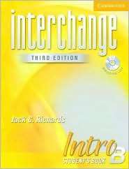 Interchange Intro Students Book B with Audio CD, (0521601541), Jack C 
