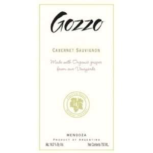    2008 Gozzo Organic Cabernet Sauvignon 750ml Grocery & Gourmet Food