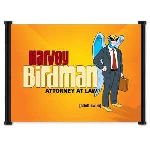  Harvey Birdman (TV) Show Fabric Wall Scroll Poster (21x 