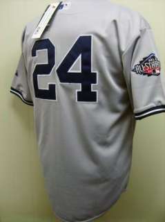 NEW Robinson Cano New York Yankees #24 2011 All Star Patch Road Jersey