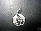 Silver 2 in 1 pendant Monkey Chinese Zodiac Happiness items in Feng 