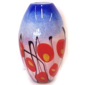  Murano Art Glass Vase Cherry Blossom A13