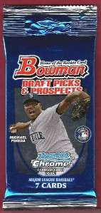 2011 BOWMAN DRAFT PICKS PROSPECTS Auto/Jersey/Relic Hot Pack Bryce 