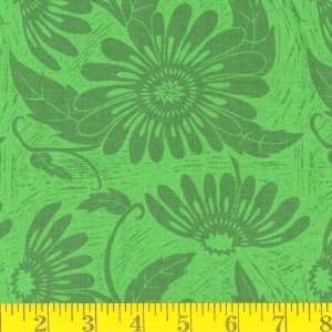  45 Wide Woodwinds Floral Grass Fabric By The Yard Arts 