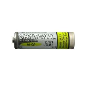  AA 600 mAh Chateau NiCD Rechargeable Solar Battery 