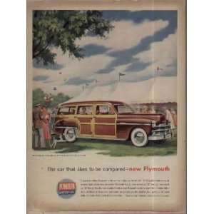  1949 Plymouth Woodie Station Wagon Ad, A2795 Everything 