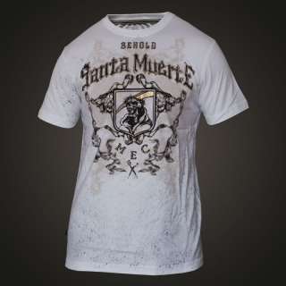 Marc Ecko T Shirt Unltd. 005 Santa Muerte W XL  