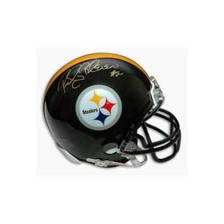  Rocky Bleier Autographed Pittsburgh Steelers Riddell Mini 