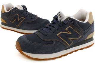 New Balance ML574WKN Wheat Navy 574 Series Mens New Running Shoes Size 