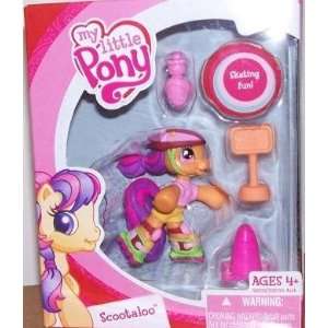    My Little Pony Ponyville   Scootaloo Skating Fun Toys & Games