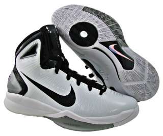 New Nike Men Hyperdunk 2010 White/Black Basketball Shoes US 9  