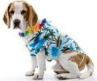 Pet Dog Luau Party Hawaiian Shirt Funny Costume