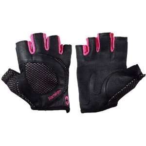  Womens Pro Glove Wash and Dry Black/Pink (L) 2 glove 