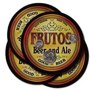  Frutos Beer and Ale Coaster Set