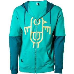  Airblaster Balboner Hoodie  Teal Small