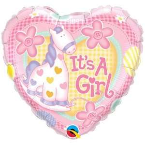  Its A Girl Soft Pony Mini Balloon Toys & Games