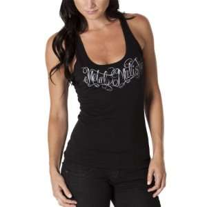 Metal Mulisha Feverent Womens Tank Sportswear Shirt w/ Free B&F Heart 
