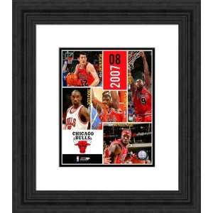  Framed Team Composite Chicago Bulls Photograph
