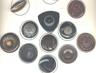 20 large bakelite coat buttons some with metalvintage BUTTONS 
