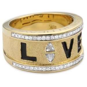  Love Peace And Hope Love Made In Heaven 18k Yellow Gold 